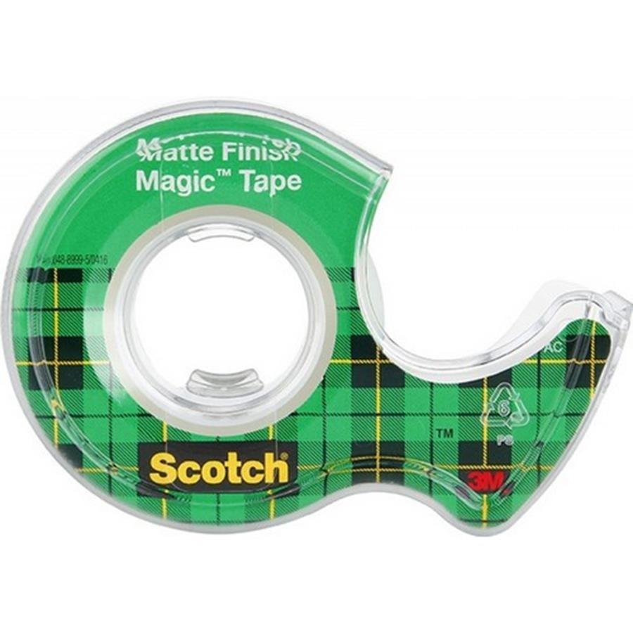 KLEBEBAND - 19 mm x 7,6 m pro Spender - Scotch Magic Tape 3 m